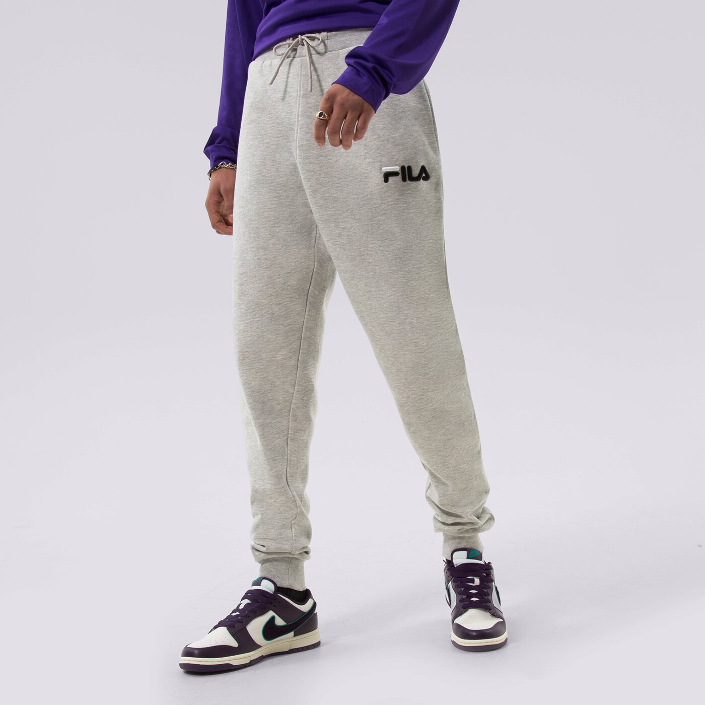 Мъжки панталони FILA ПАНТАЛОНИ JAKEY tk119176182 цвят сив