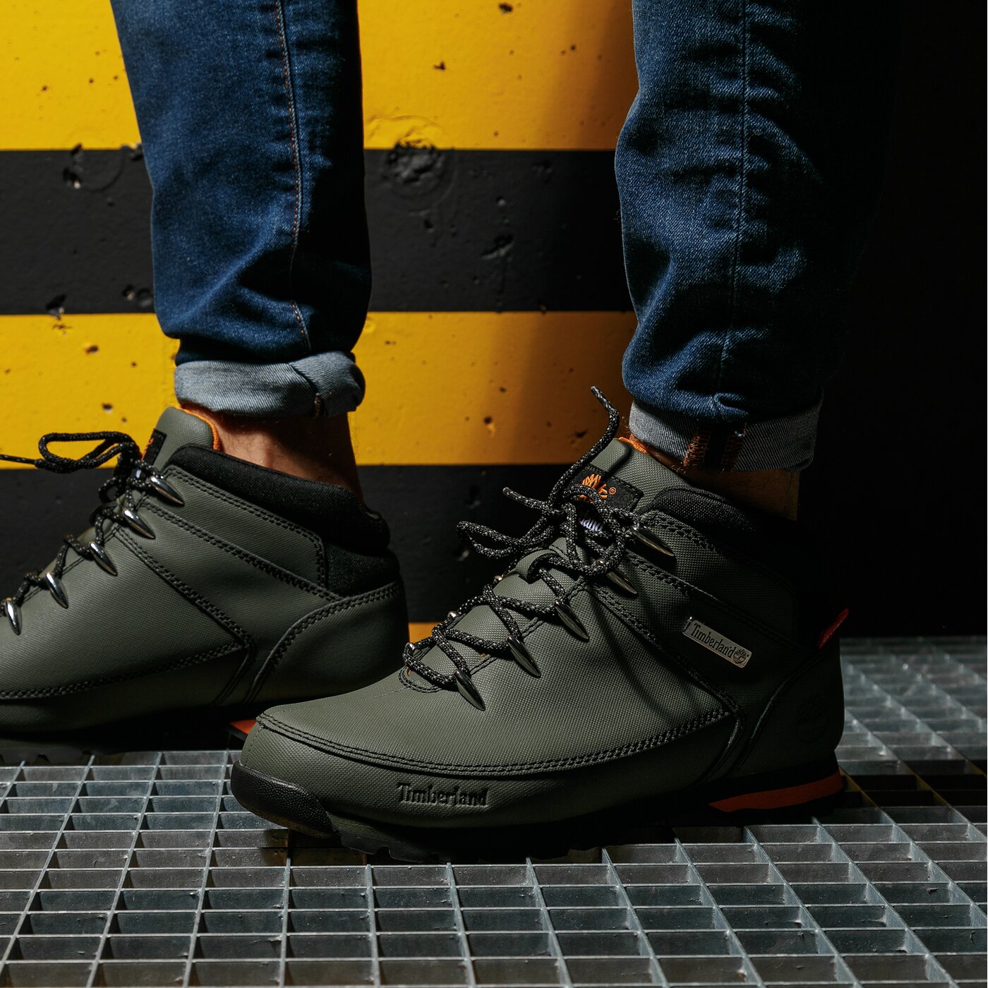 Мъжки зимни обувки TIMBERLAND HELCOR EURO SPRINT HIKER  tb0a2dyva581 цвят каки