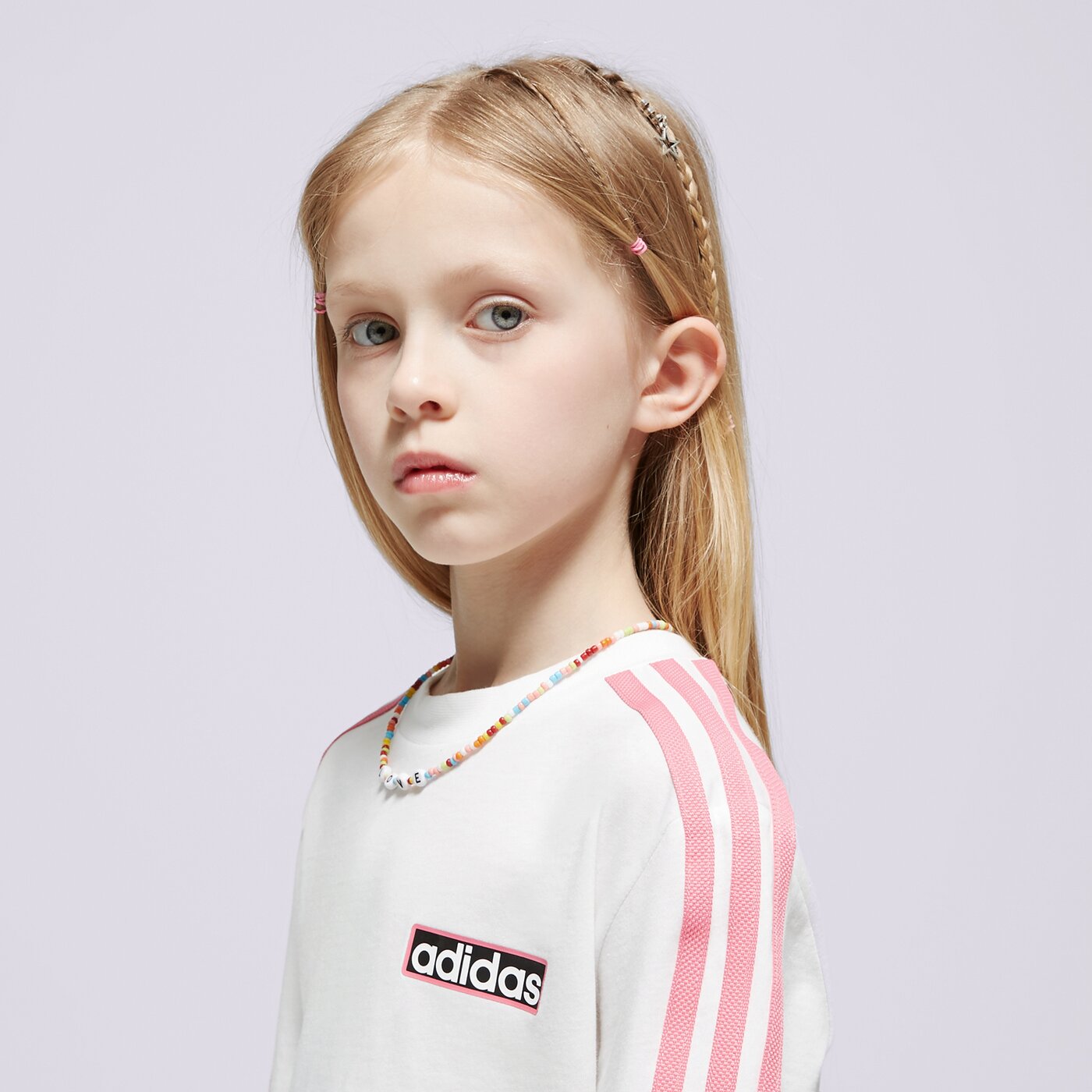 Детска тениска ADIDAS ТЕНИСКА TEE GIRL in2120 цвят бял