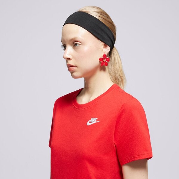 Дамска тениска NIKE ТЕНИСКА W NSW CLUB SS TEE dx7902-657 цвят червен
