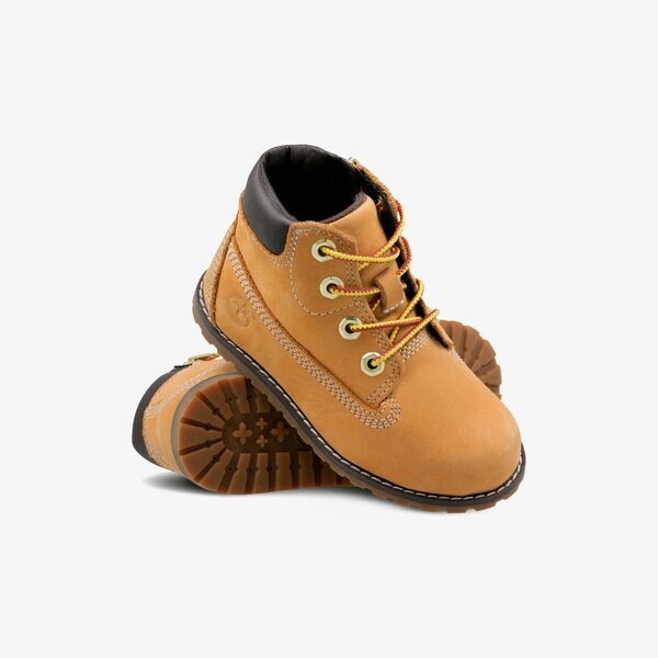 Детски боти TIMBERLAND POKEY PINE 6IN BOOT  tb1a125q2311 цвят жълт
