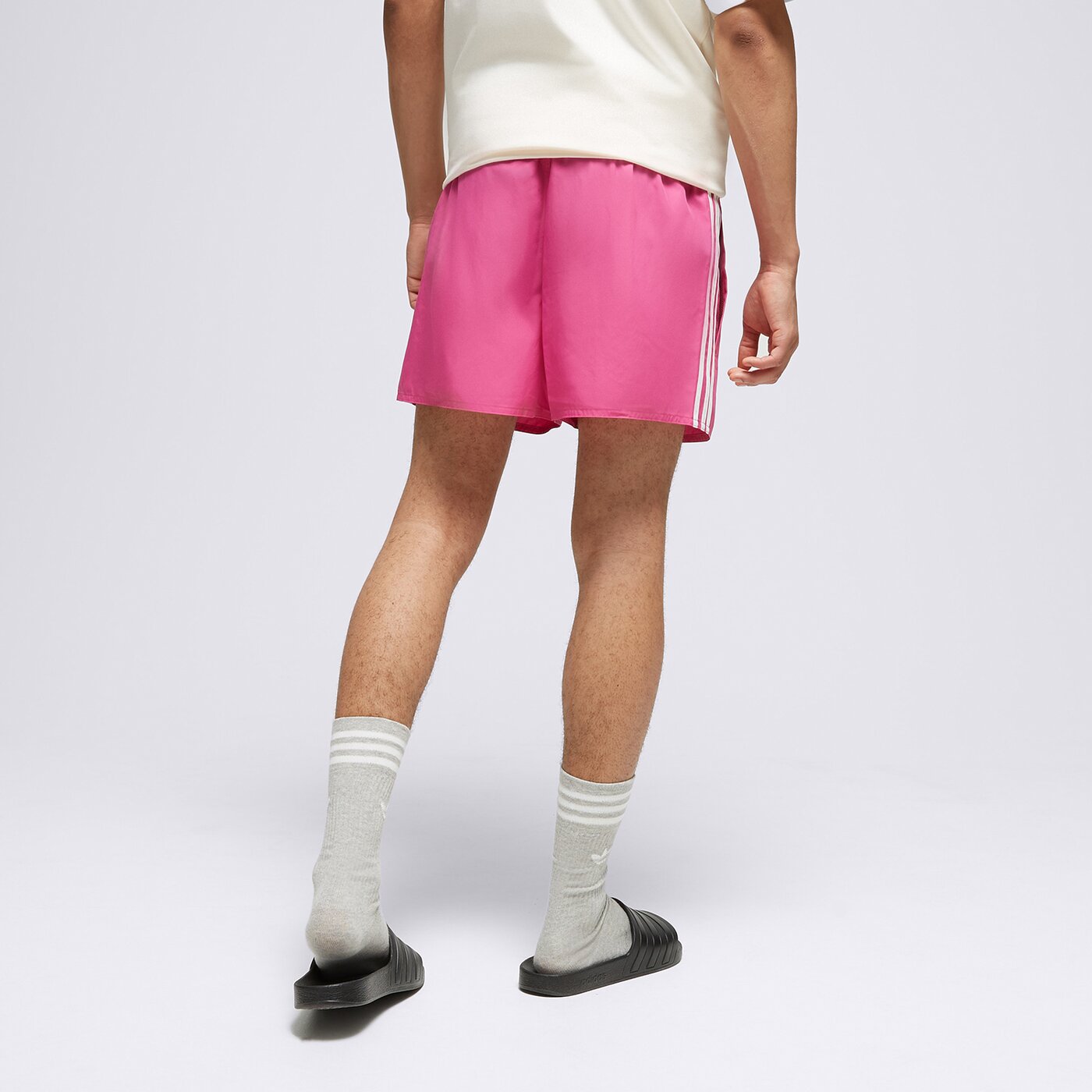 Мъжки къси панталони ADIDAS ШОРТИ 3S CLX SH VSL ht4368 цвят виолетов