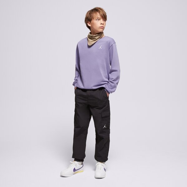 Детски панталони JORDAN DOUBLE CARGO PANT BLK 95d379-023 цвят черен