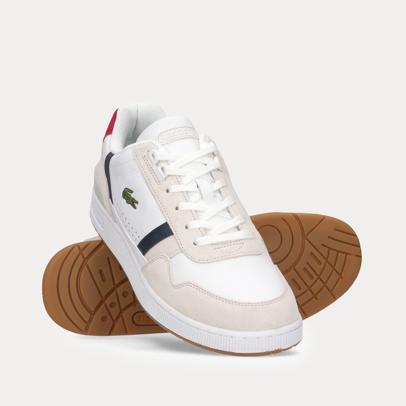 Мъжки маратонки LACOSTE T-CLIP 0120 2 SMA 740sma0048407 цвят бял