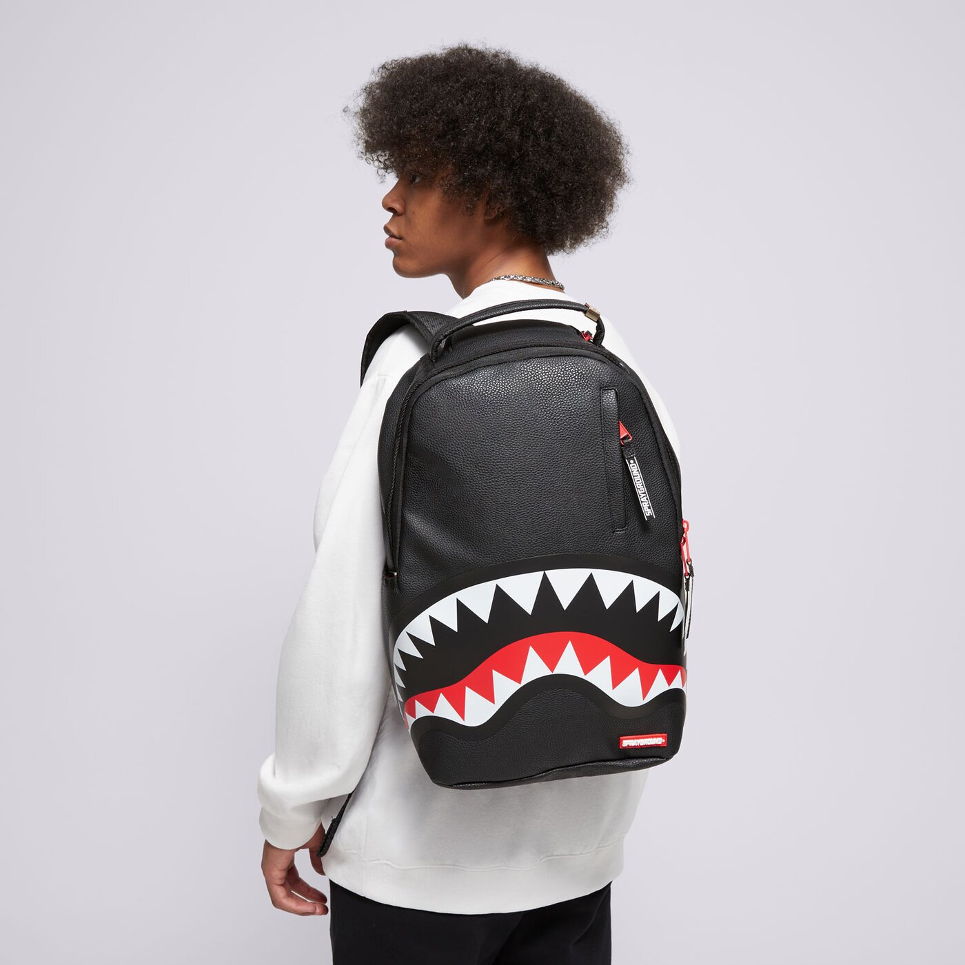 Детска раница SPRAYGROUND РАНИЦА CORE BACKPACK WITH LONG PULLEY 910b6393nsz цвят черен