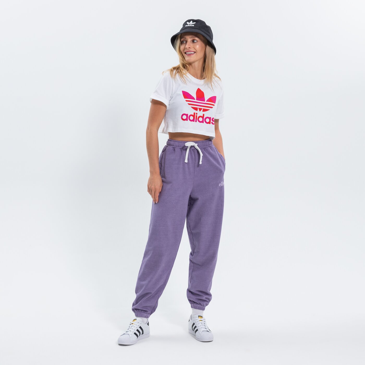 Дамски панталони ELLESSE ПАНТАЛОНИ VELAM JOG PANTS PRPL sgk13150305 цвят виолетов