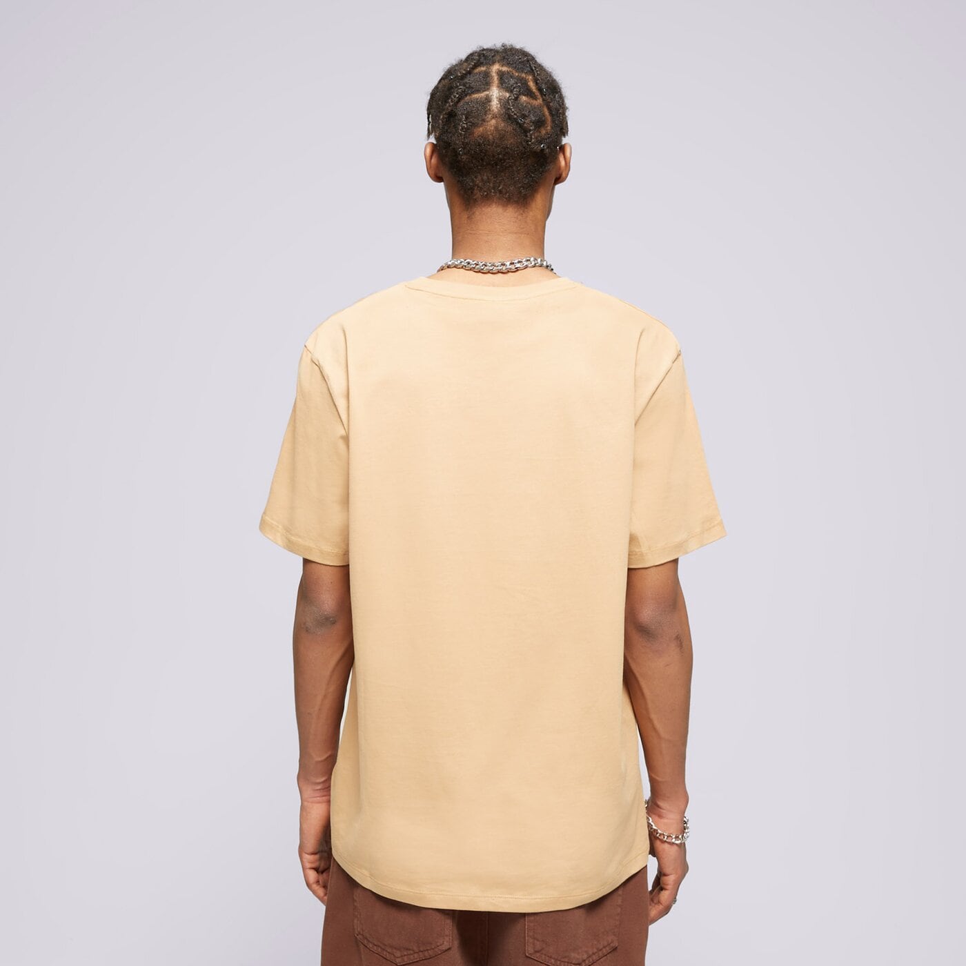 Мъжка тениска TIMBERLAND ТЕНИСКА SMALL LOGO PRINT TEE tb0a5qqteh31 цвят кафяв