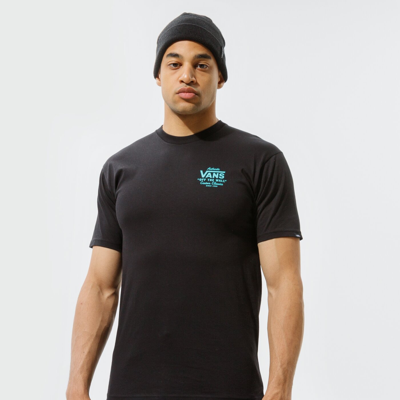 Мъжка тениска VANS ТЕНИСКА HOLDER ST CLASSIC vn0a3hzfb2n1 цвят тъмносин