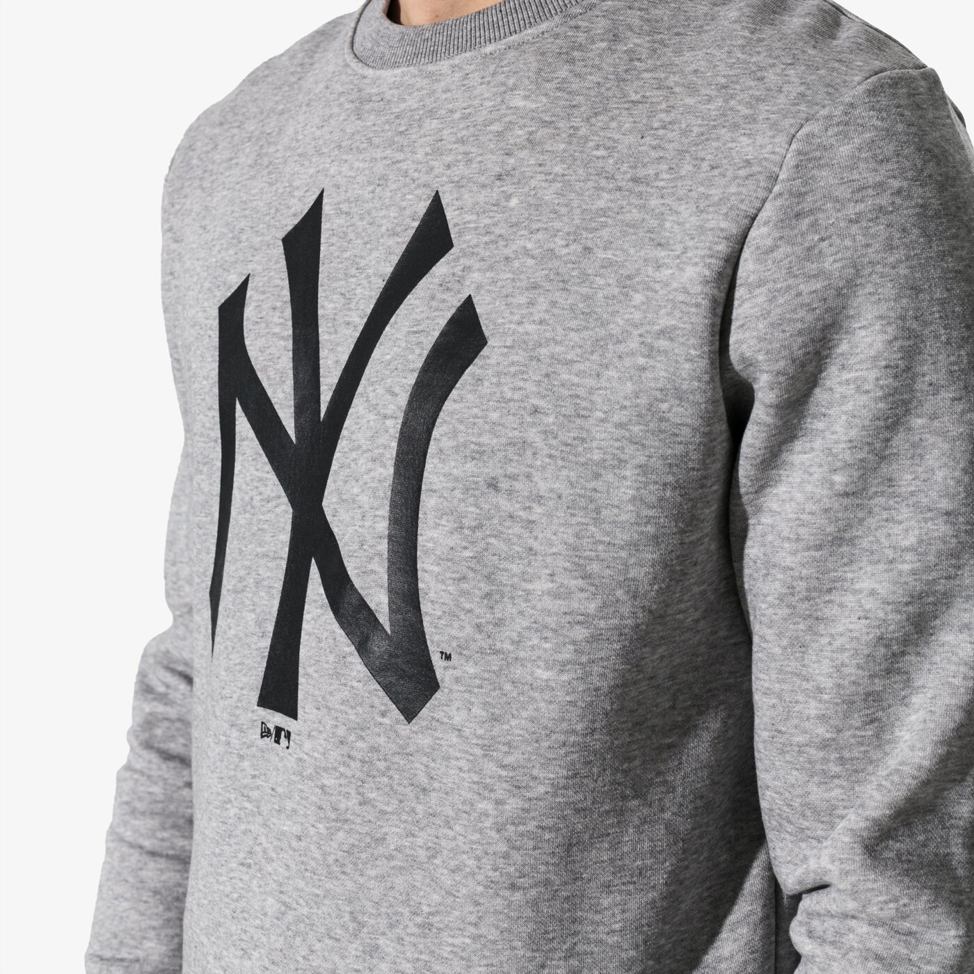 Мъжки суичър NEW ERA СУИТЧЪР MLB NYY GREY NEW YORK YANKEES LGH 11863704 цвят сив