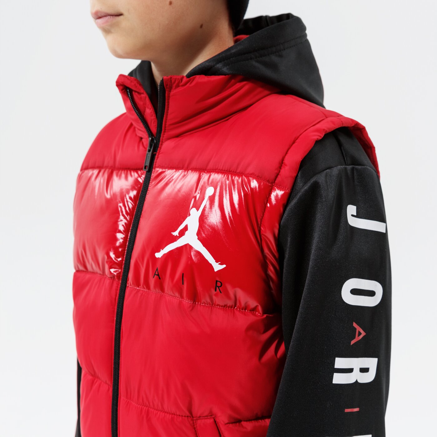 Детска преходно яке JORDAN ЯКЕ JORDAN 2 FER JACKET BOY 95a625-r78 цвят червен