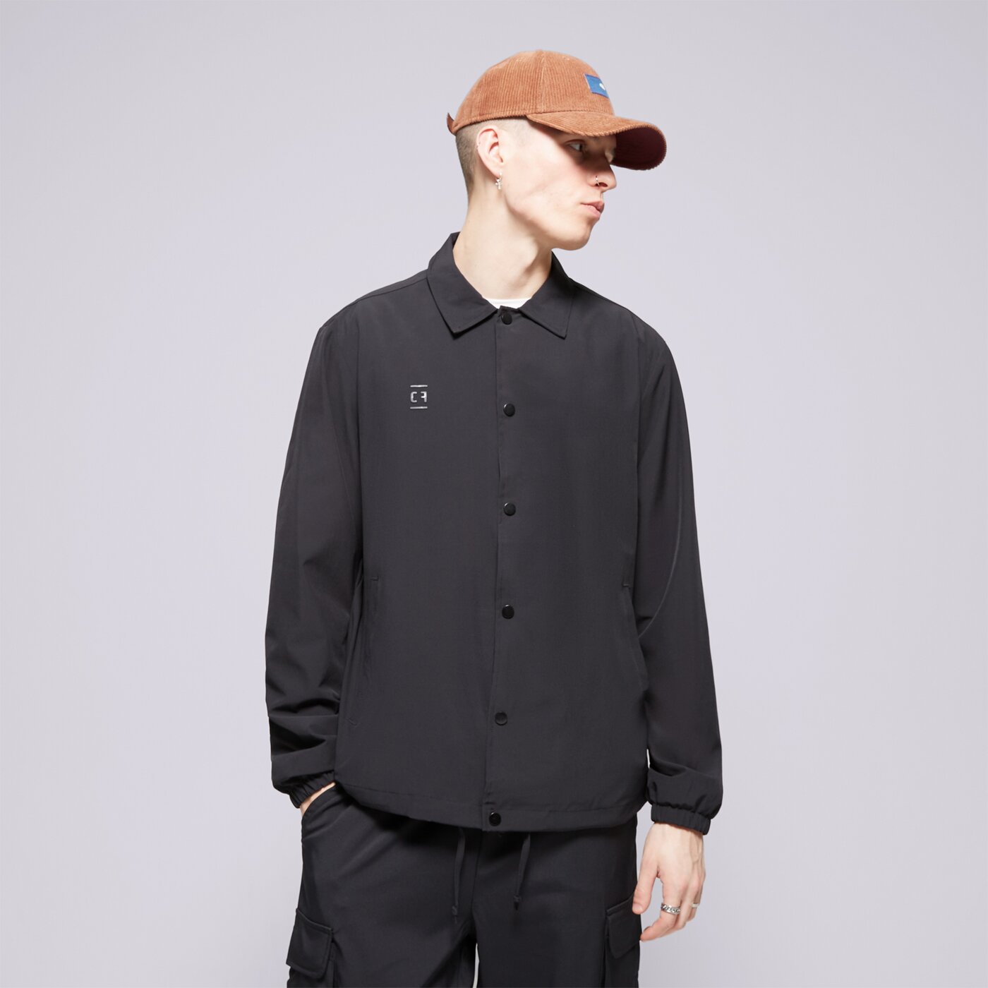 Мъжко преходно яке CONFRONT ЯКЕ CONFRONT cf124kum02001 цвят черен