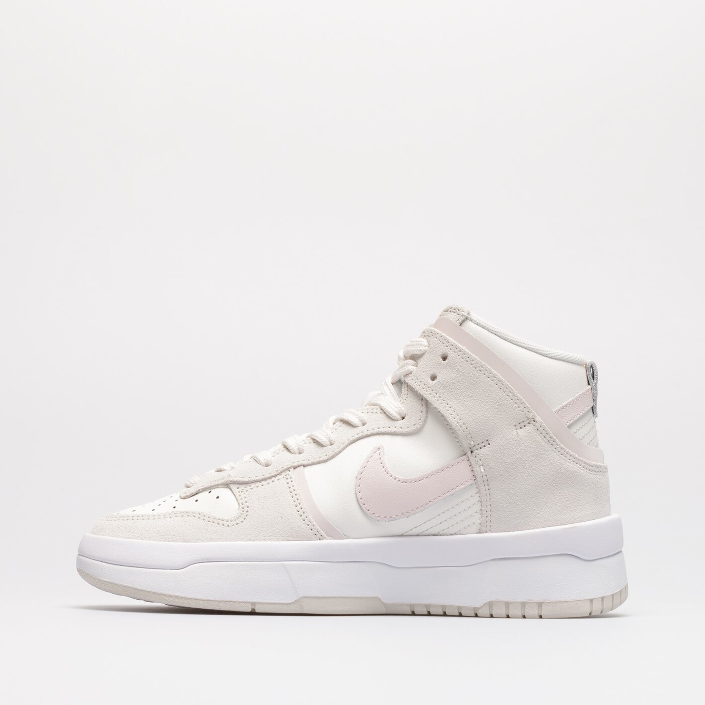 Дамски маратонки NIKE WMNS DUNK HIGH UP dh3718-108 цвят бял