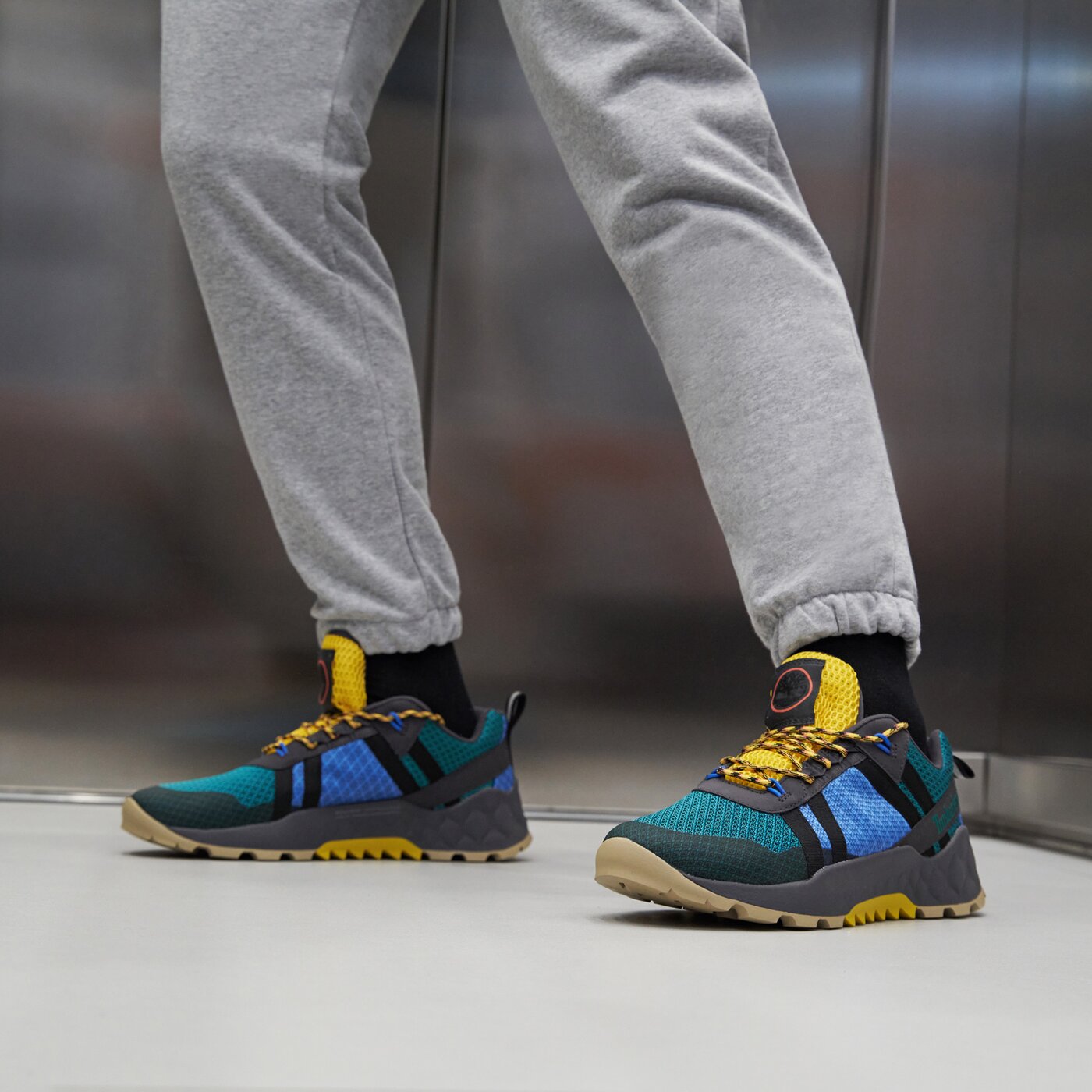 Мъжки туристически обувки TIMBERLAND SOLAR WAVE tb0a5s1ue341 цвят син