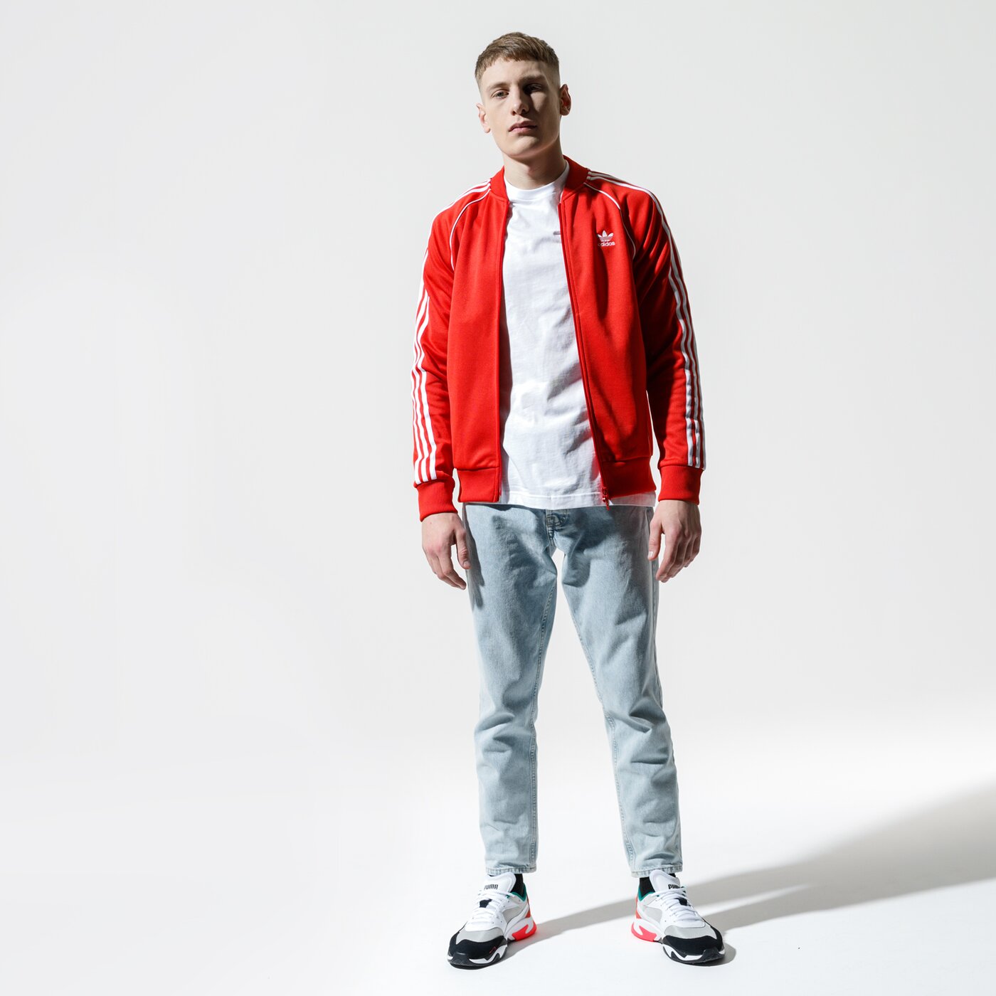 Мъжка тениска ADIDAS ТЕНИСКА ESSENTIAL TEE fm9966 цвят бял