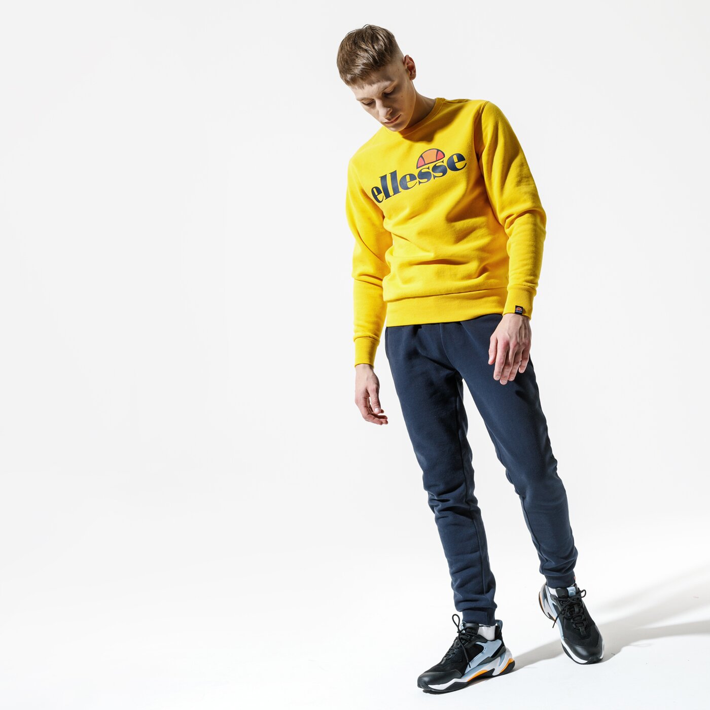 Мъжки суичър ELLESSE СУИТЧЪР SL SUCCISO she07930yellow цвят жълт