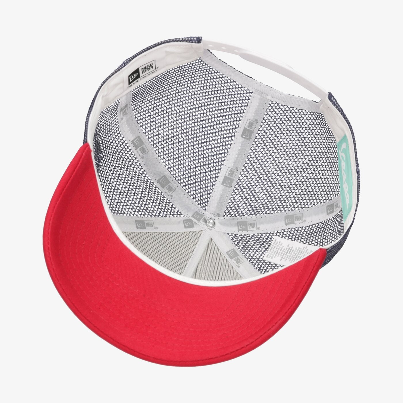 Мъжка шапка с козирка NEW ERA ШАПКА VESPA WHITE RUBBER LOGO WHT TRK 11871316 цвят бял