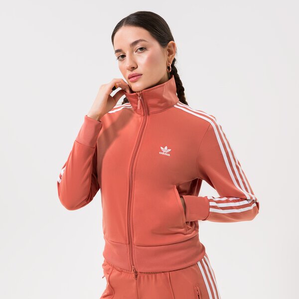 Дамски суичър ADIDAS СУИТЧЪР СЪС ЗАКОПЧАВАНЕ FIREBIRD TT PB hn5899 цвят кафяв