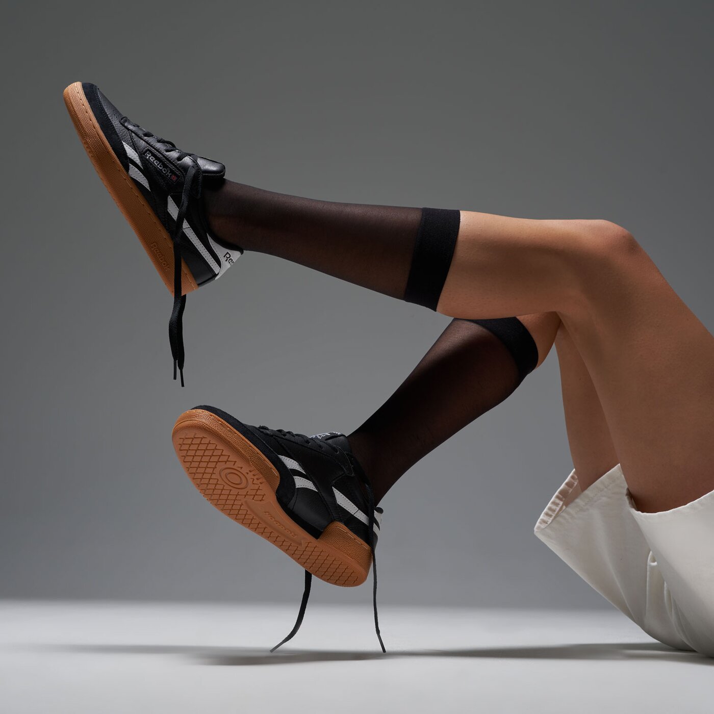 Дамски маратонки REEBOK CLUB C REVENGE VINTAGE 100202317 цвят черен