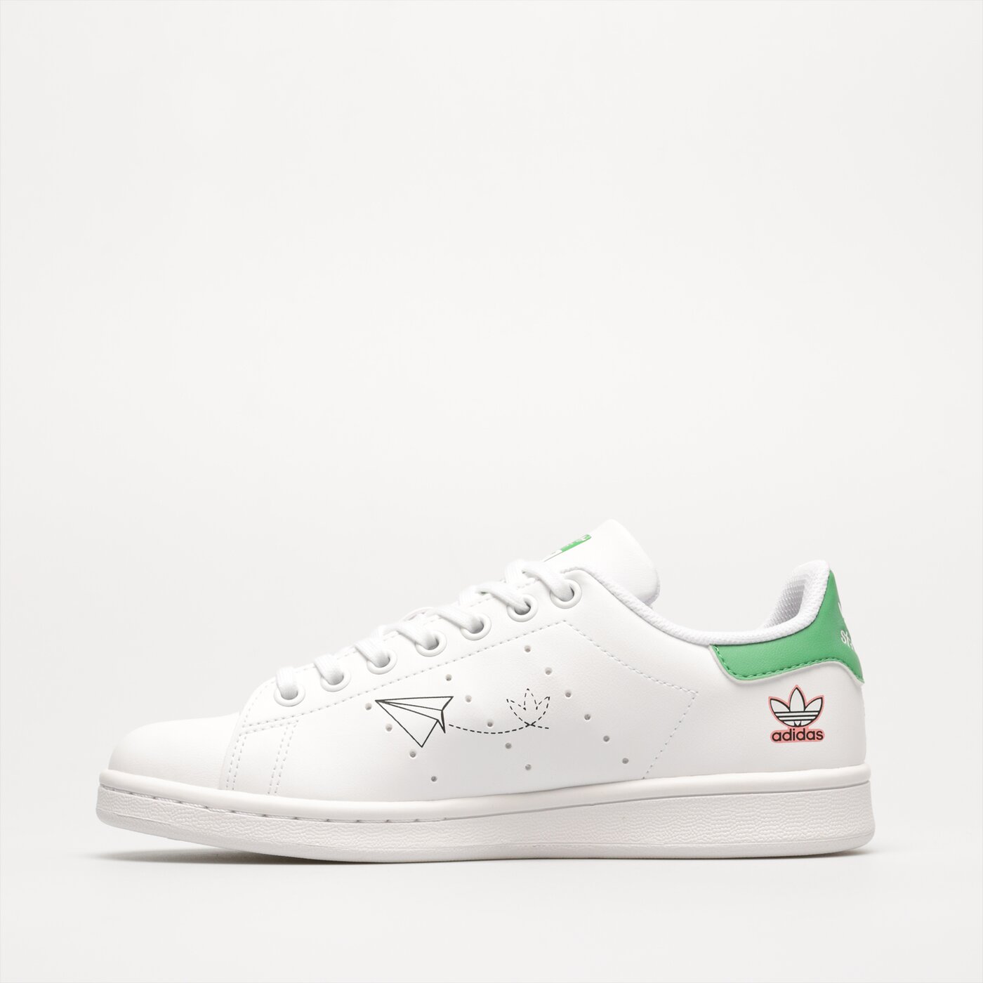 Детски маратонки ADIDAS STAN SMITH J  fx5976 цвят бял