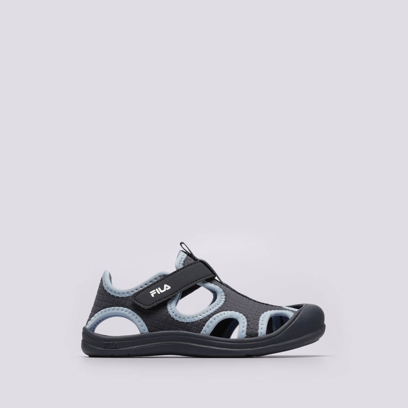 Детски чехли и сандали FILA AQUA KD 3sm01943-421 цвят тъмносин