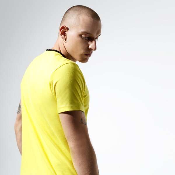 Мъжка тениска CONFRONT ТЕНИСКА CITY TEE cf39tsm57001 цвят жълт