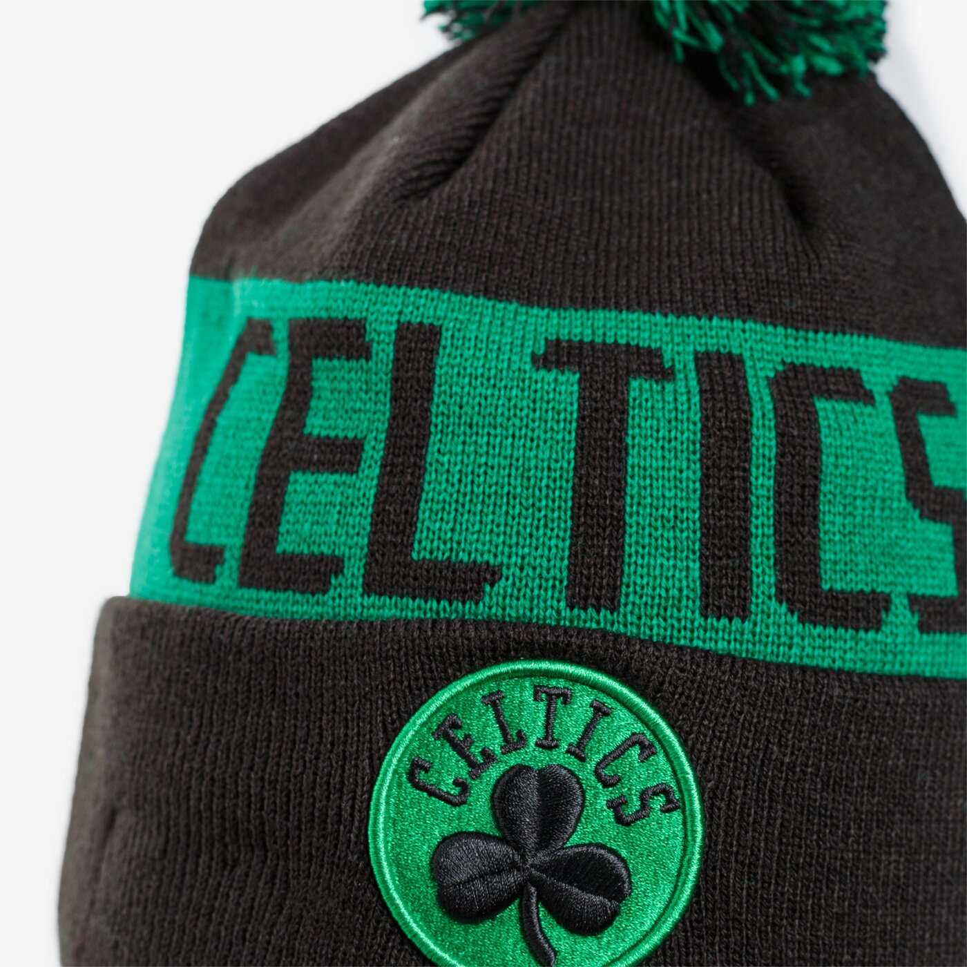 Дамска зимна шапка NEW ERA ЗИМНА ШАПКА TEAM TONAL KNIT BOSCEL OTC 12040204 цвят черен