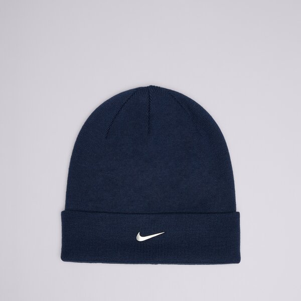 Дамска зимна шапка NIKE ШАПКА U NK PEAK BEANIE SC MTSWSH L fb6527-410 цвят тъмносин