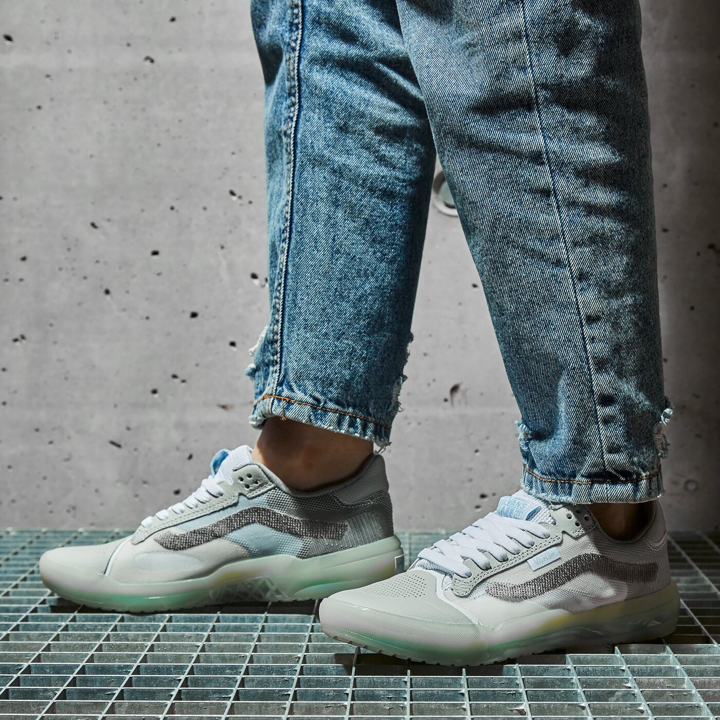 Дамски маратонки VANS UA EVDNT ULTIMATEWAFFLE vn0a5dy76kl1 цвят сив