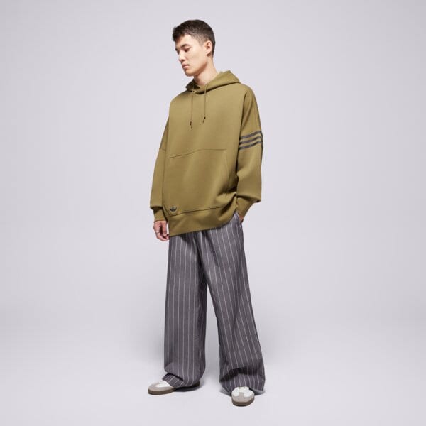 Мъжки суичър ADIDAS СУИТЧЪР С КАЧУЛКА NEU C HD hz3739 цвят каки