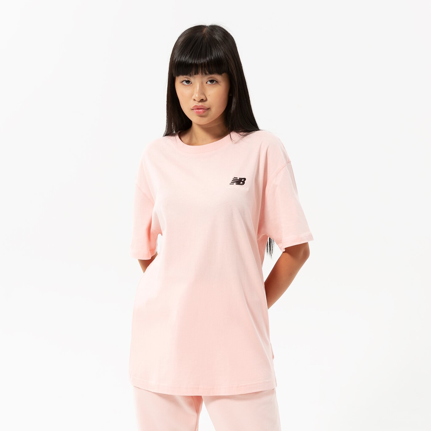 Мъжка тениска NEW BALANCE ТЕНИСКА NB ESSENTIALS UNI-SSENTIALS TEE ut21503pie цвят розов