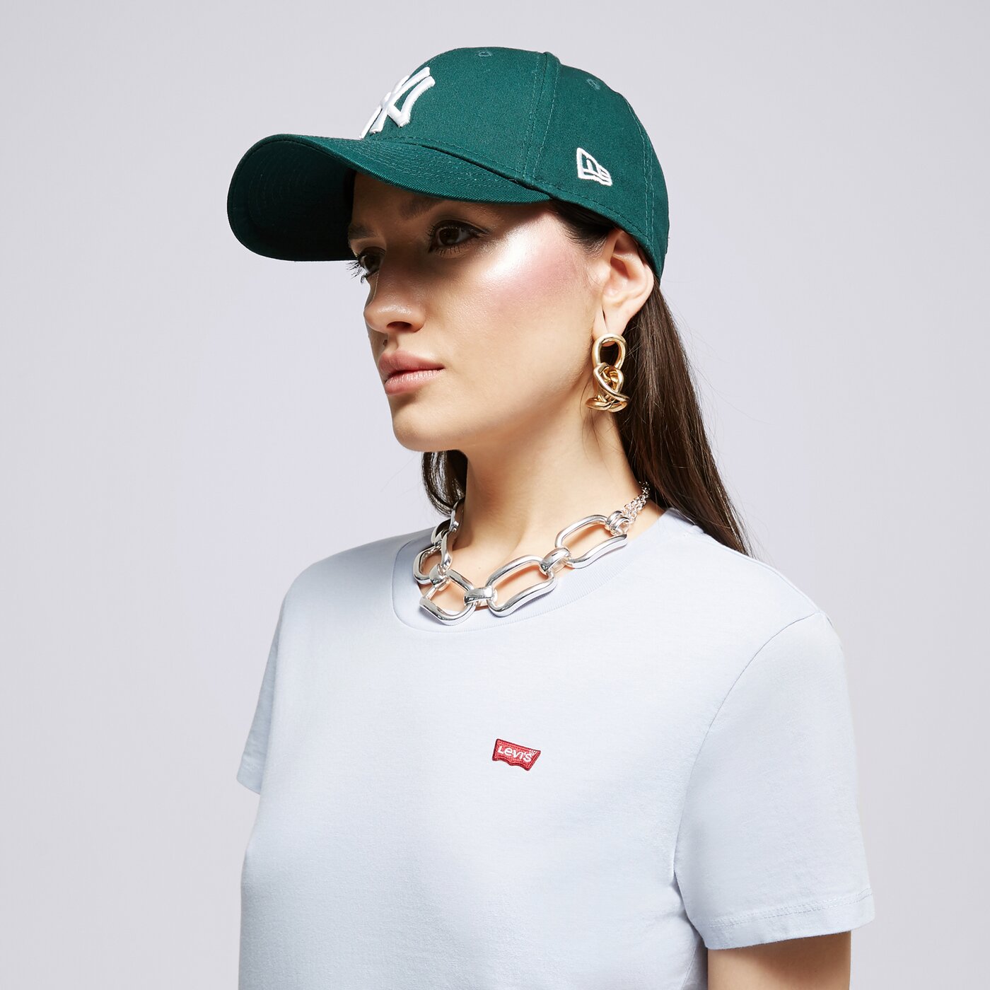 Дамска тениска LEVI'S ТЕНИСКА PERFECT TEE 39185-0210 цвят син