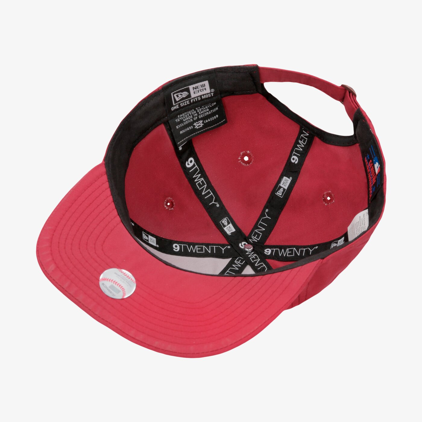 Мъжка шапка с козирка NEW ERA ШАПКА LT WT NYLON PACKABLE 920 11746791 цвят бордо