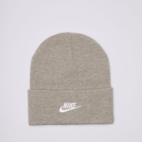 Дамска зимна шапка NIKE ЗИМНА ШАПКА U NK PEAK BEANIE TC FUT F24 L hf0186-063 цвят сив