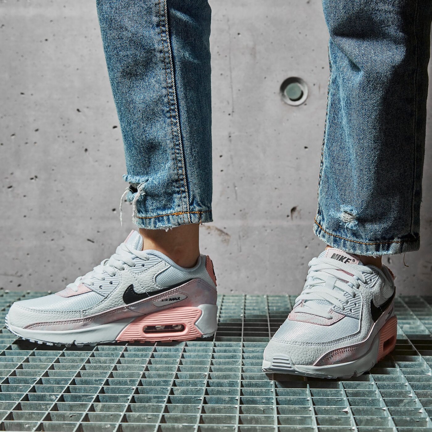 Детски маратонки NIKE AIR MAX 90 GS dm3110-100 цвят многоцветен