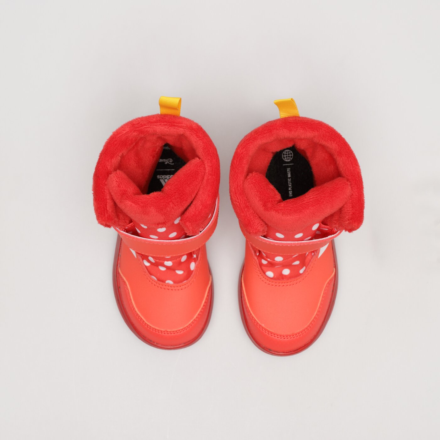 Детски зимни обувки ADIDAS WINTERPLAY MINNIE I ig7191 цвят червен