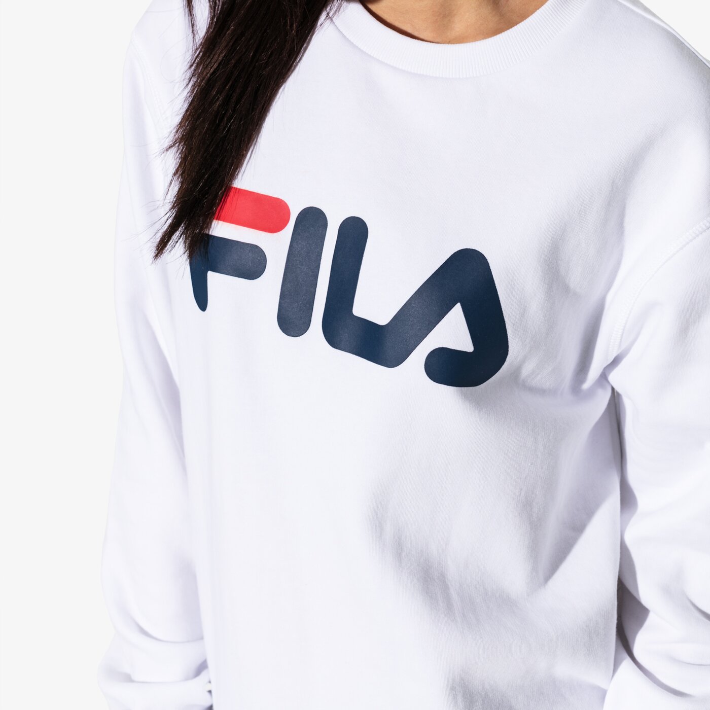 Мъжки суичър FILA СУИТЧЪР PURE CREW SWEAT 681091m67 цвят бял