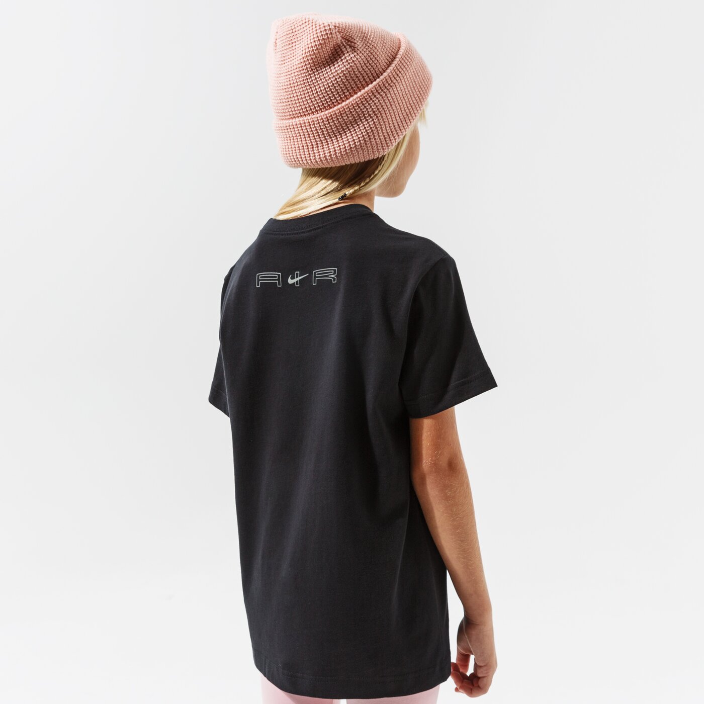 Детска тениска NIKE ТЕНИСКА G NSW TEE BF NIKE AIR GIRL dj6933-010 цвят черен