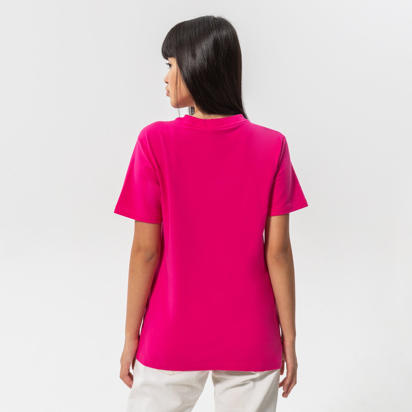 Дамска тениска ADIDAS ТЕНИСКА TREFOIL TEE hg3785 цвят розов