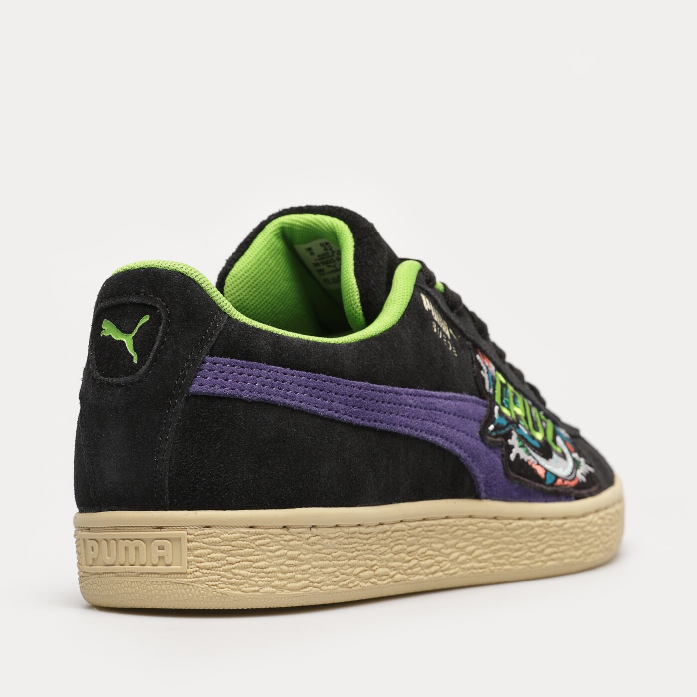 Мъжки маратонки PUMA SUEDE SANTA CRUZ 381905-01 цвят черен