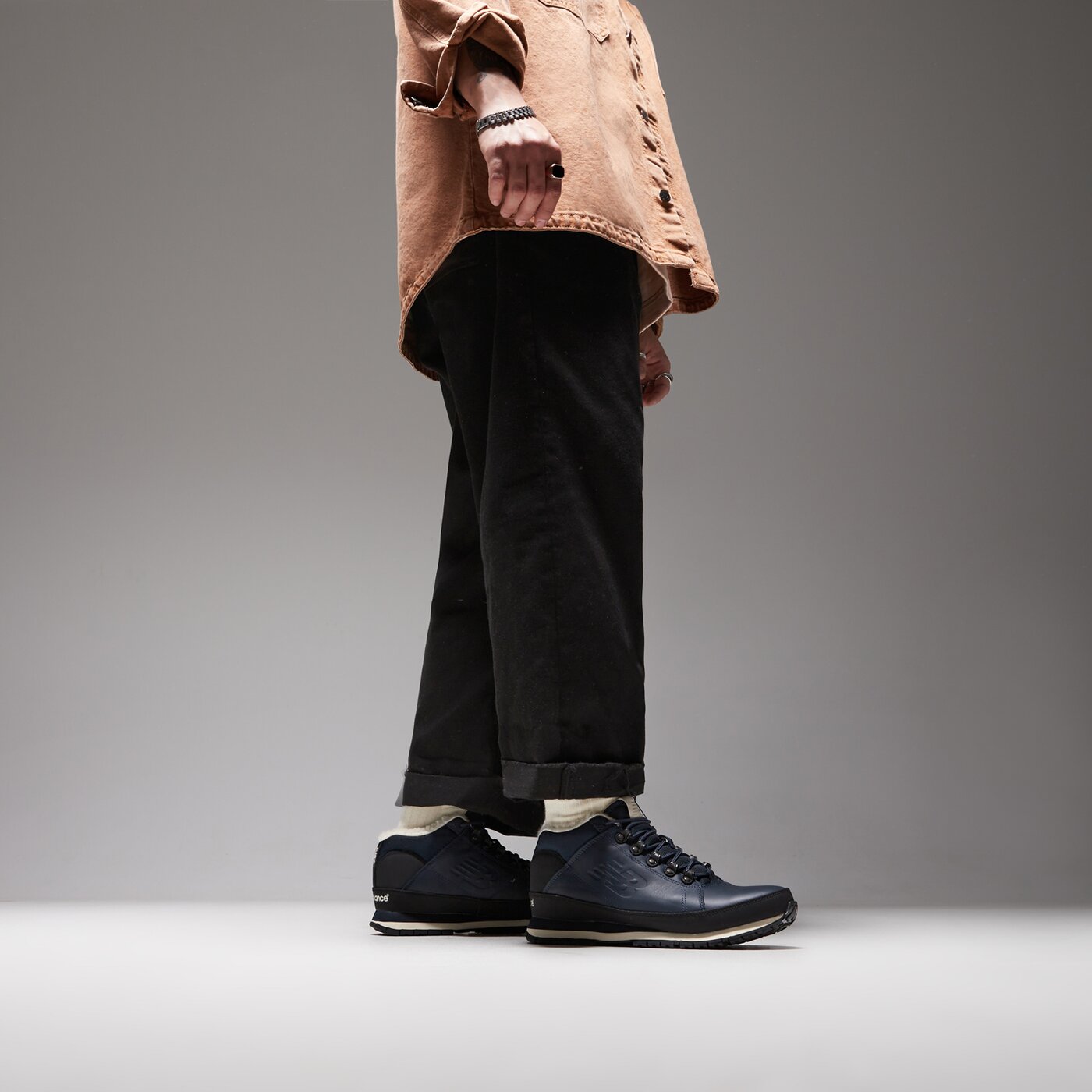 Мъжки зимни обувки NEW BALANCE H754LFN h754lfn цвят тъмносин