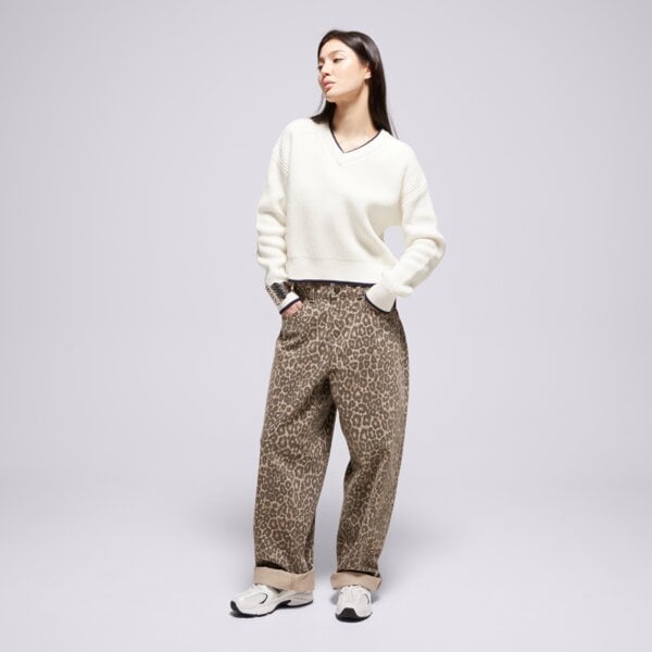 LEVI'S ПУЛОВЕР REESE VNECK SWEATER NEUTRALS 0037o-0003 цвят бежов