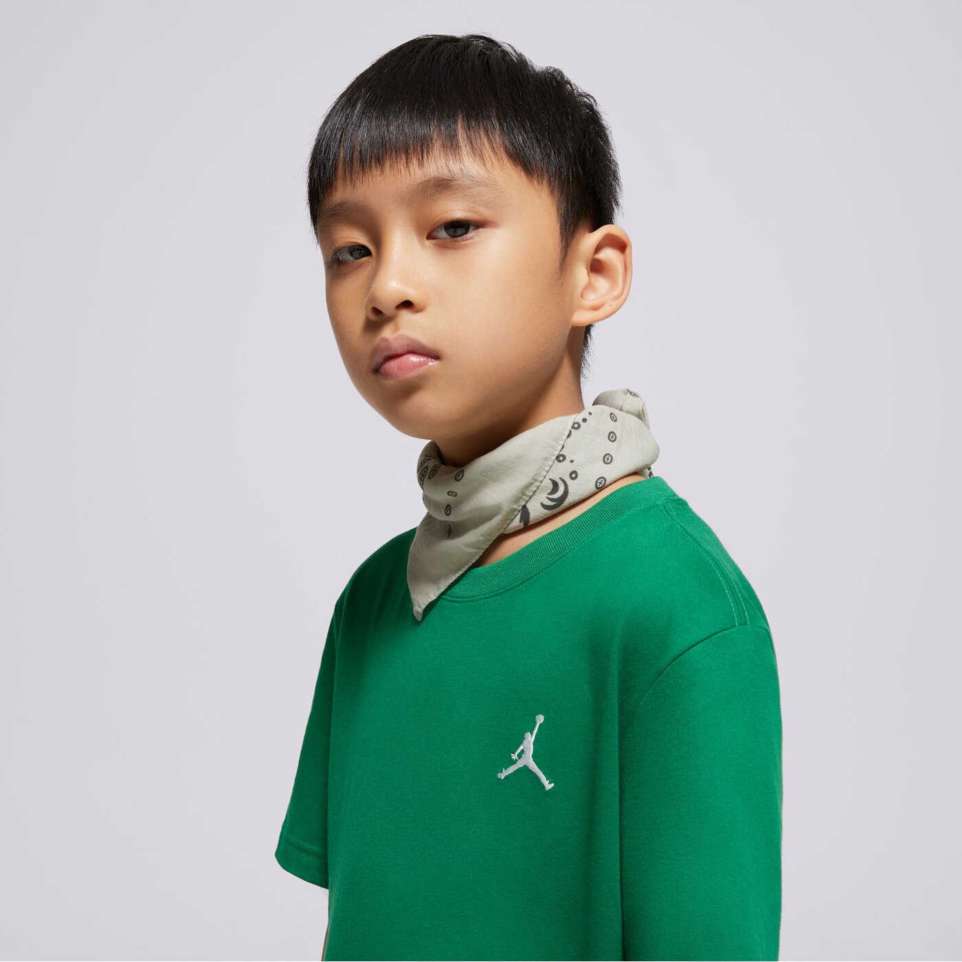 Детска тениска JORDAN ТЕНИСКА JDB JUMPMAN AIR EMB BOY 95d266-e1p цвят зелен