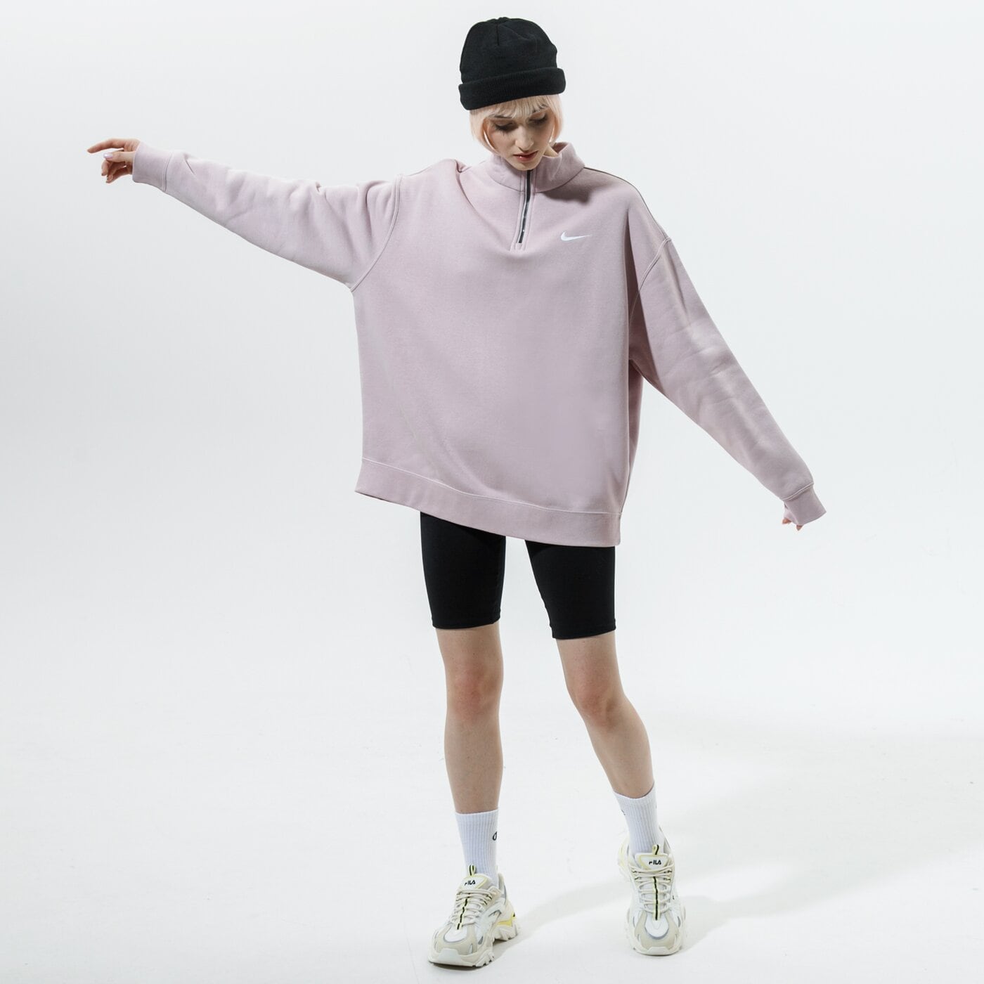 Дамски суичър NIKE СУИТЧЪР SPORTSWEAR dc5424-645 цвят розов