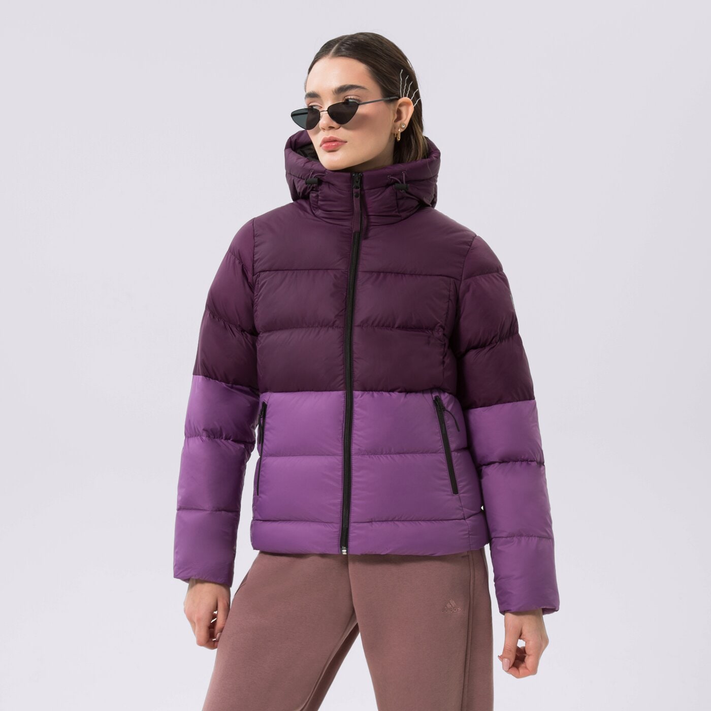 Дамско зимно яке HELLY HANSEN ЯКЕ ЗИМНО W ACTIVE PUFFY JACKET 53612670 цвят виолетов