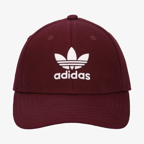 Дамска шапка с козирка ADIDAS ШАПКА BASEB CLASS TRE dv0175 цвят бордо