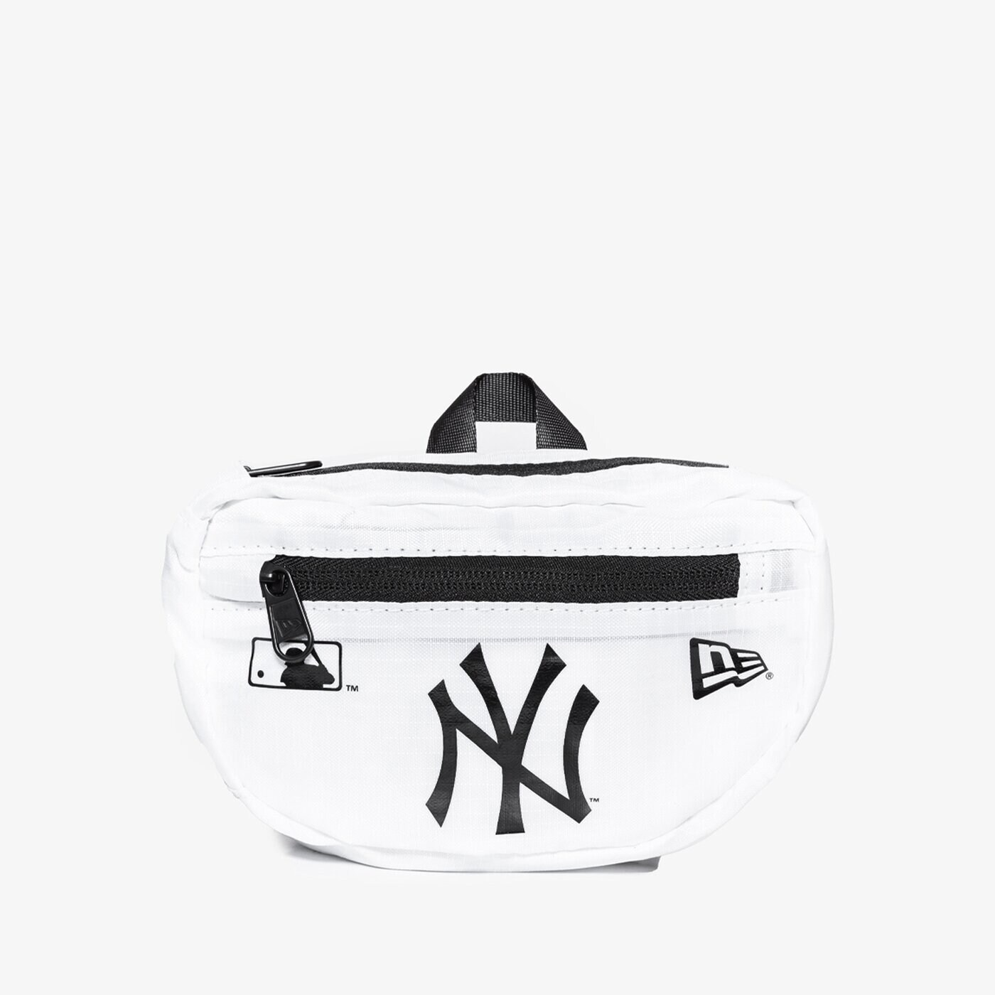Дамска чанта за кръст NEW ERA ЧАНТА MLB MICRO WAIST BAG NYY WHT NEW YORK YANKEES W 60240079 цвят бял