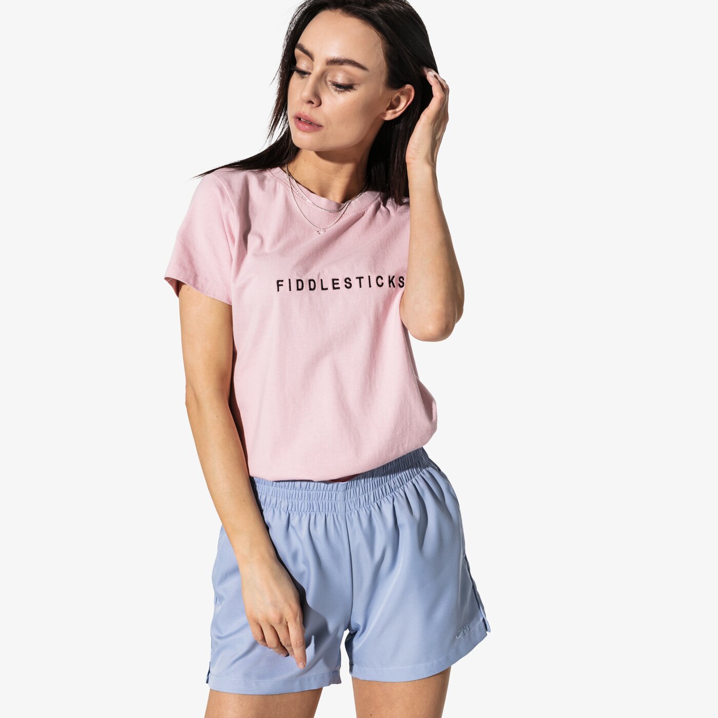 Дамска тениска CONFRONT ТЕНИСКА SS FIDDLESTICKS TEE cf19tsd27001 цвят розов