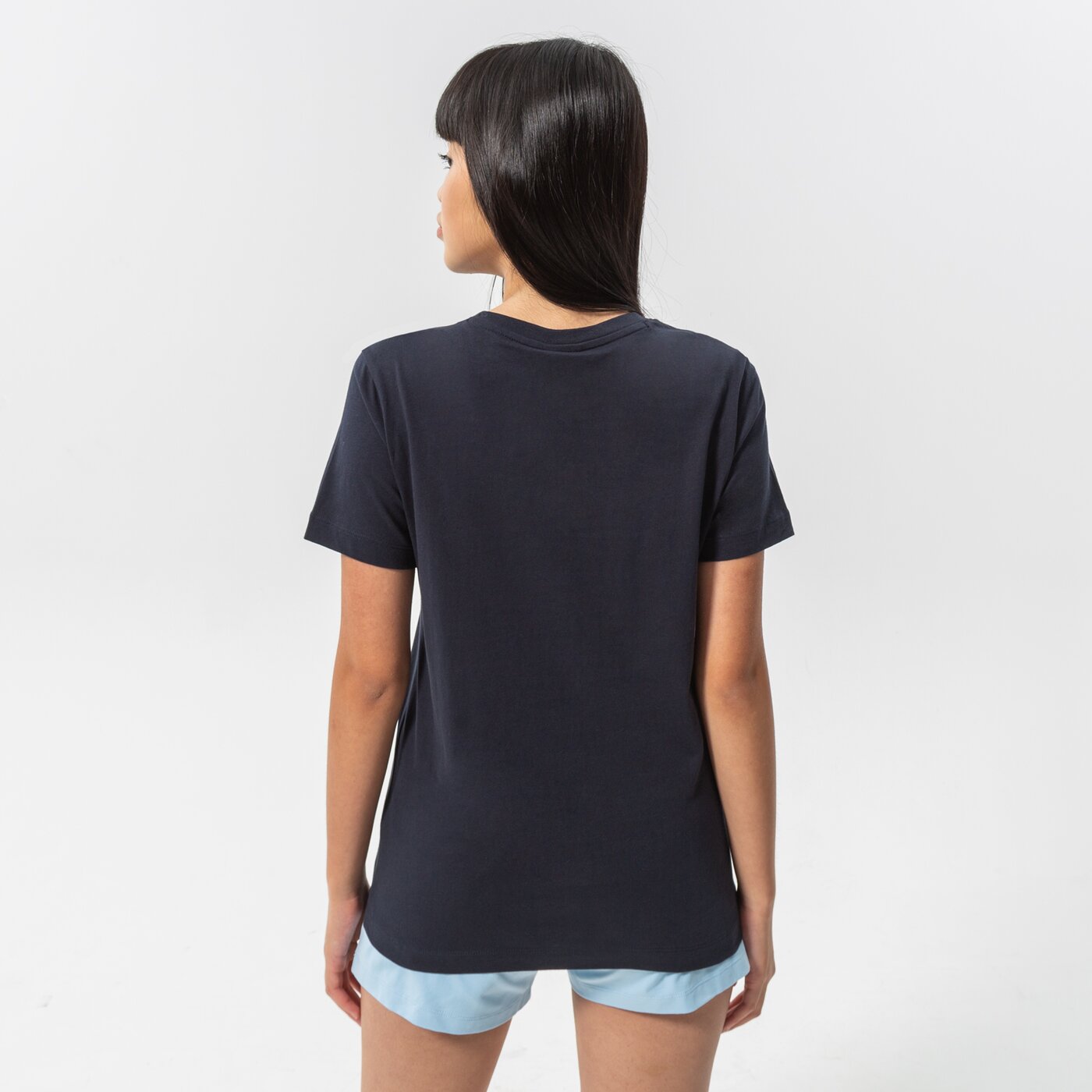 Дамска тениска CHAMPION ТЕНИСКА CREWNECK ТЕНИСКА 114912bs501 цвят тъмносин