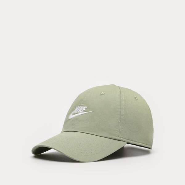 Дамска шапка с козирка NIKE ШАПКА U NSW H86 FUTURA WASH CAP 913011-386 цвят зелен