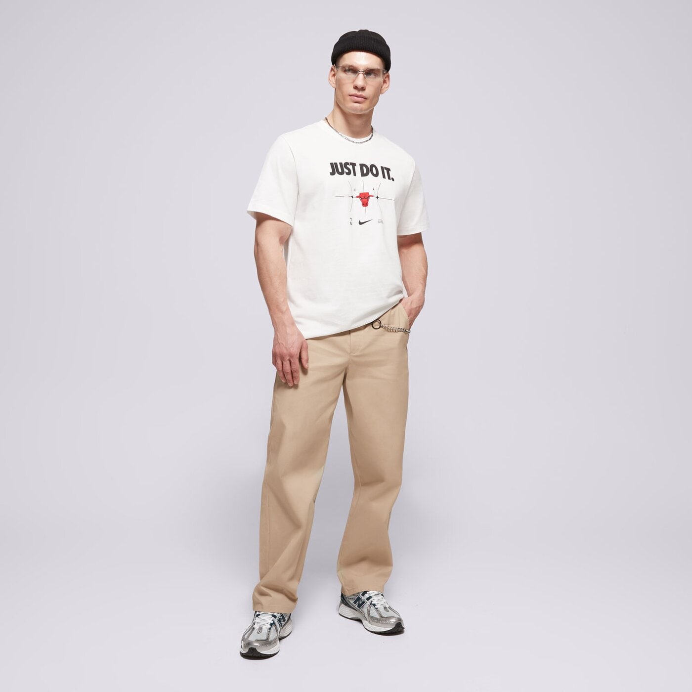 Мъжки панталони NEW BALANCE ПАНТАЛОНИ ATHLETICS STANDARD PANT 30" mp43560sot цвят бежов